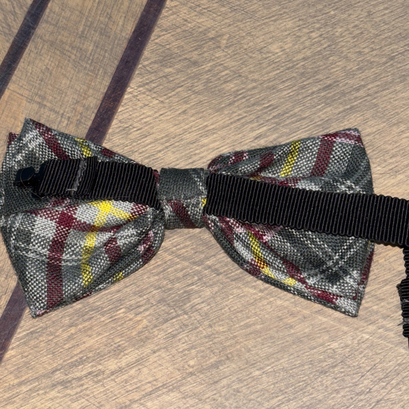 Ingles Buchan Wool Flat Cap Golf Tartan Plaid w/ Matching Tie Made in Scotland