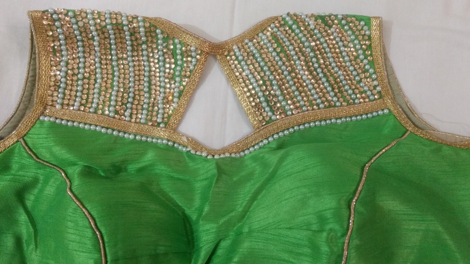 IndianReadymade Stitched Designer Blouse Crop Top Wedding Party Sari Saree Choli