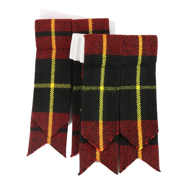 Modern Homespun Tartan Flashes – Wallace