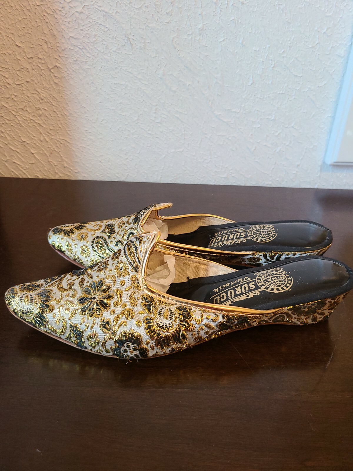 Traditional Turkey Hand Made Slipper Shoes Size 8