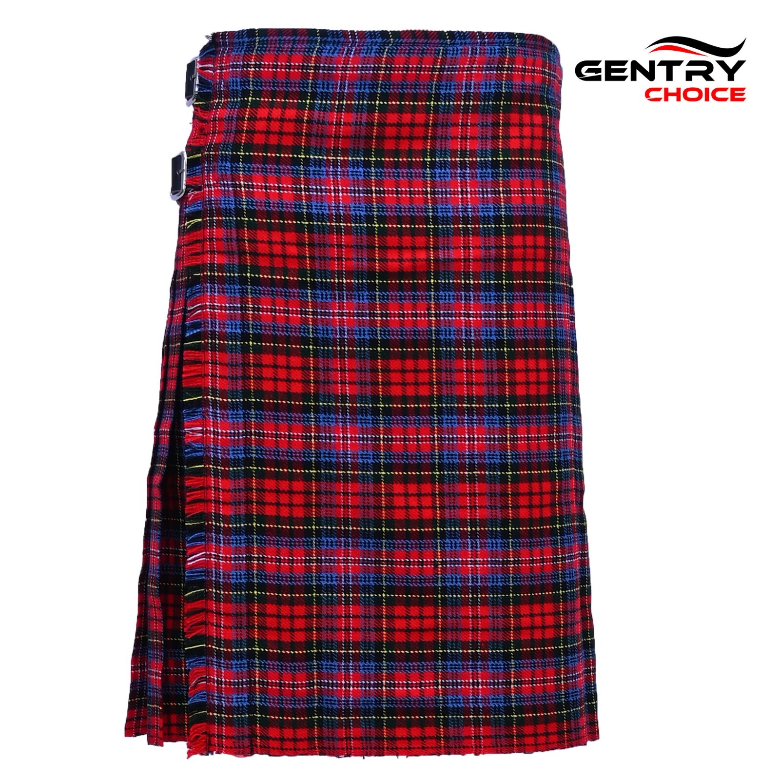 Scottish Tartan Kilt Macpherson 8 Yards Irish Traditional Kilt Highlander Outfit