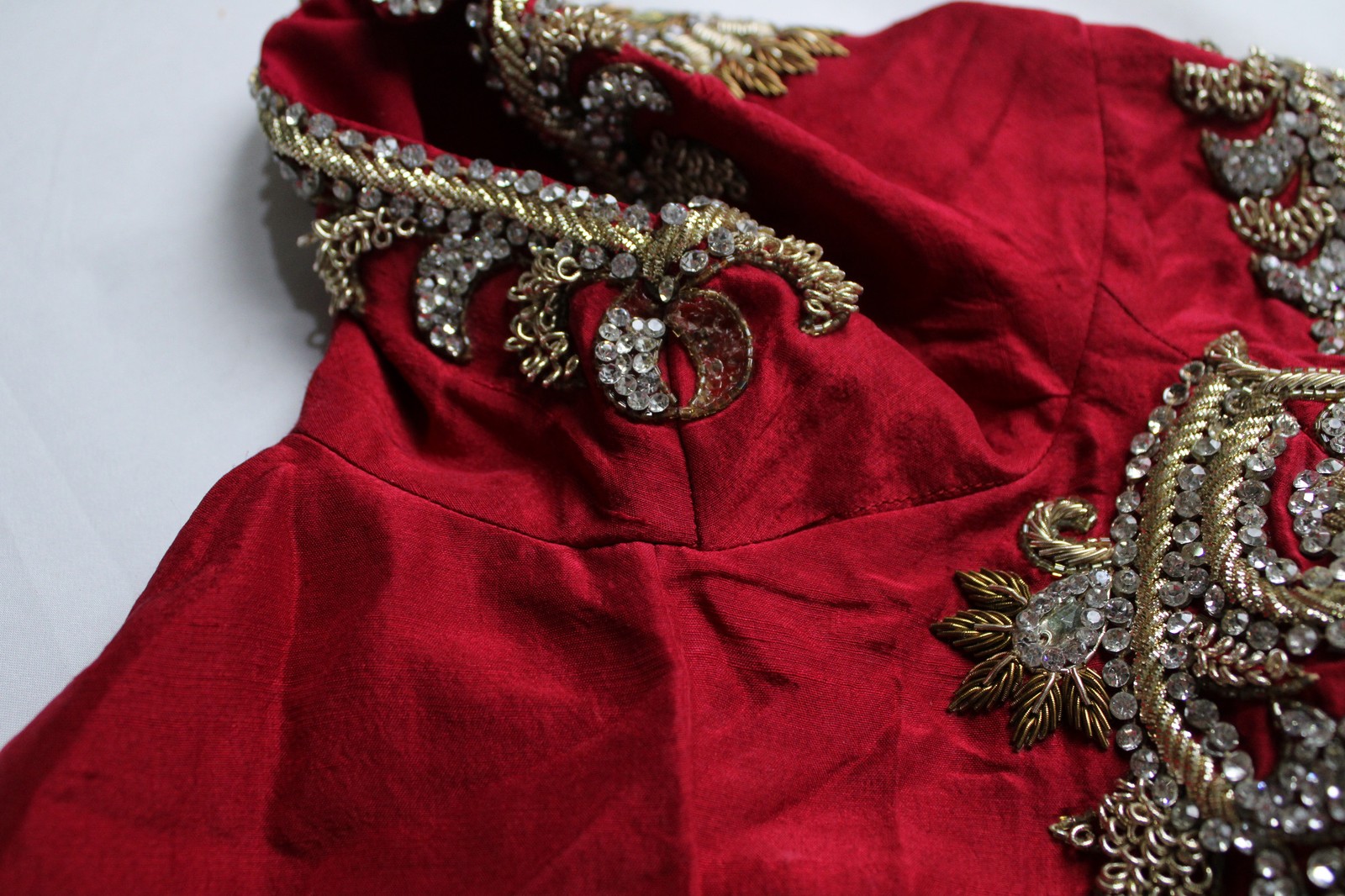 Ruby Silk Threads Womens Ceremonial Bridal Lehenga Set NC3 Multi See Description