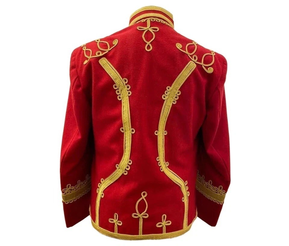 Men’s Napoleonic Hussar Jacket Premium Tunic Pelisse Jimi Hendrix Jackets