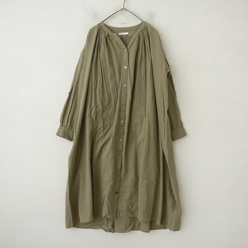 KURASHI & Trips Publishing 3-Way Back-Dropped Gathered Dress