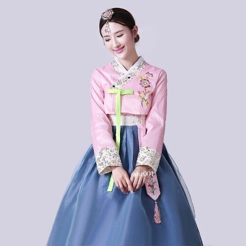 Women’s Korean Hanbok Dress Ancient Traditional Stage Dance Costume Ladies