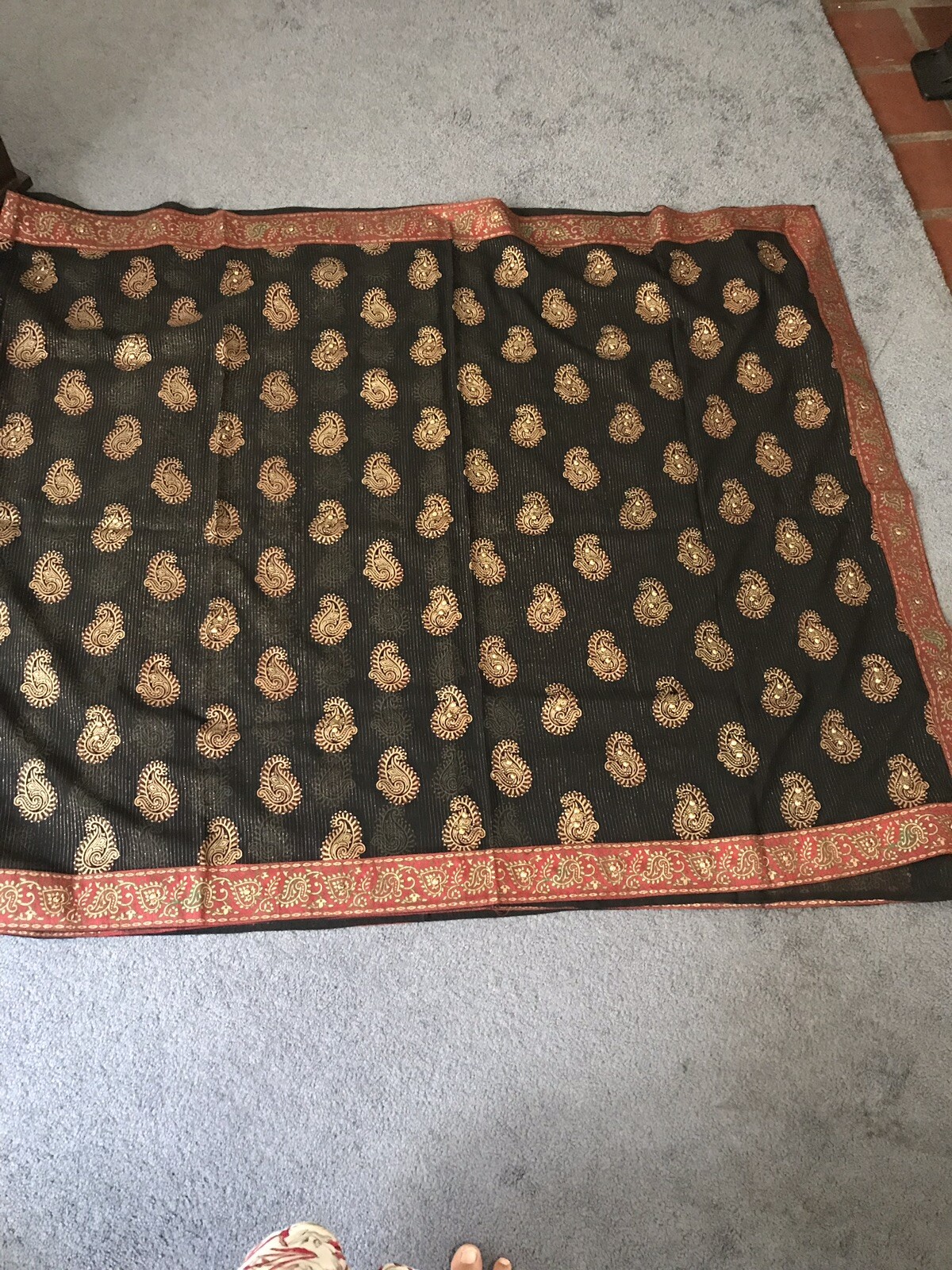 bollywood Saree/ Black/ Bangladeshi/ Party ware