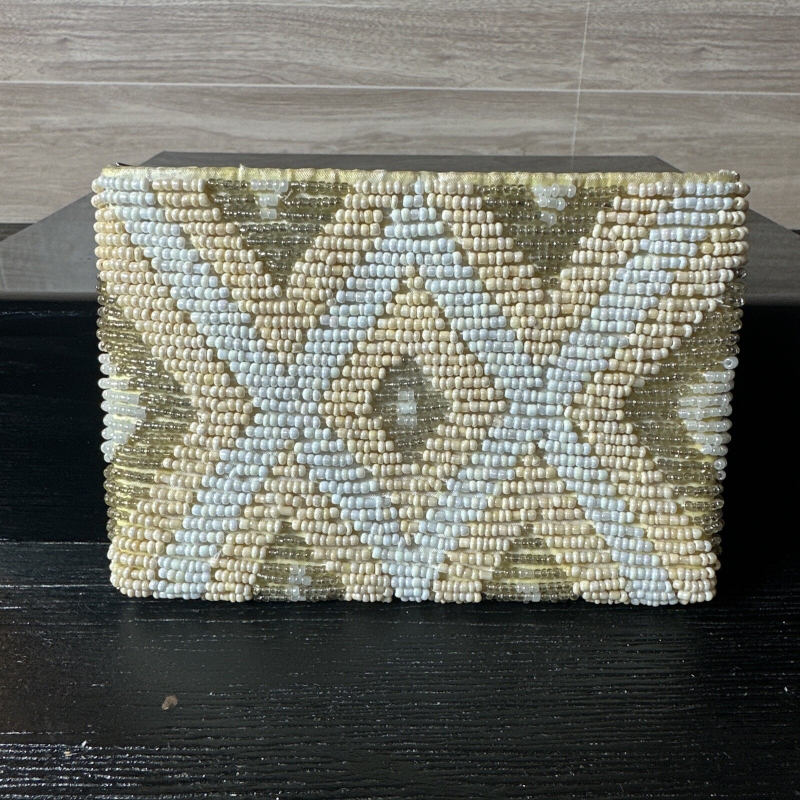 Mexican Beaded Coin Purse Monedero Chaquira 4×5.5