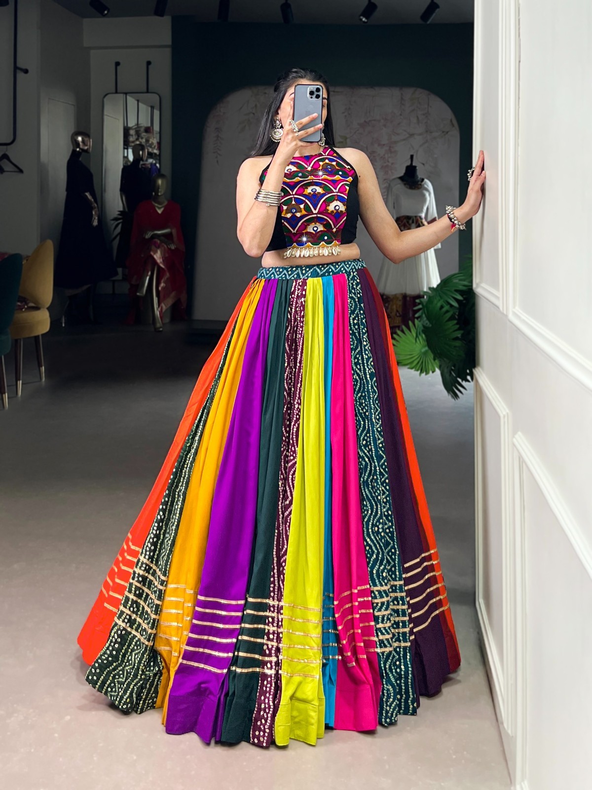 Navratri Special Women’s Lehenga Choli Garba Dandiya Festival Wear