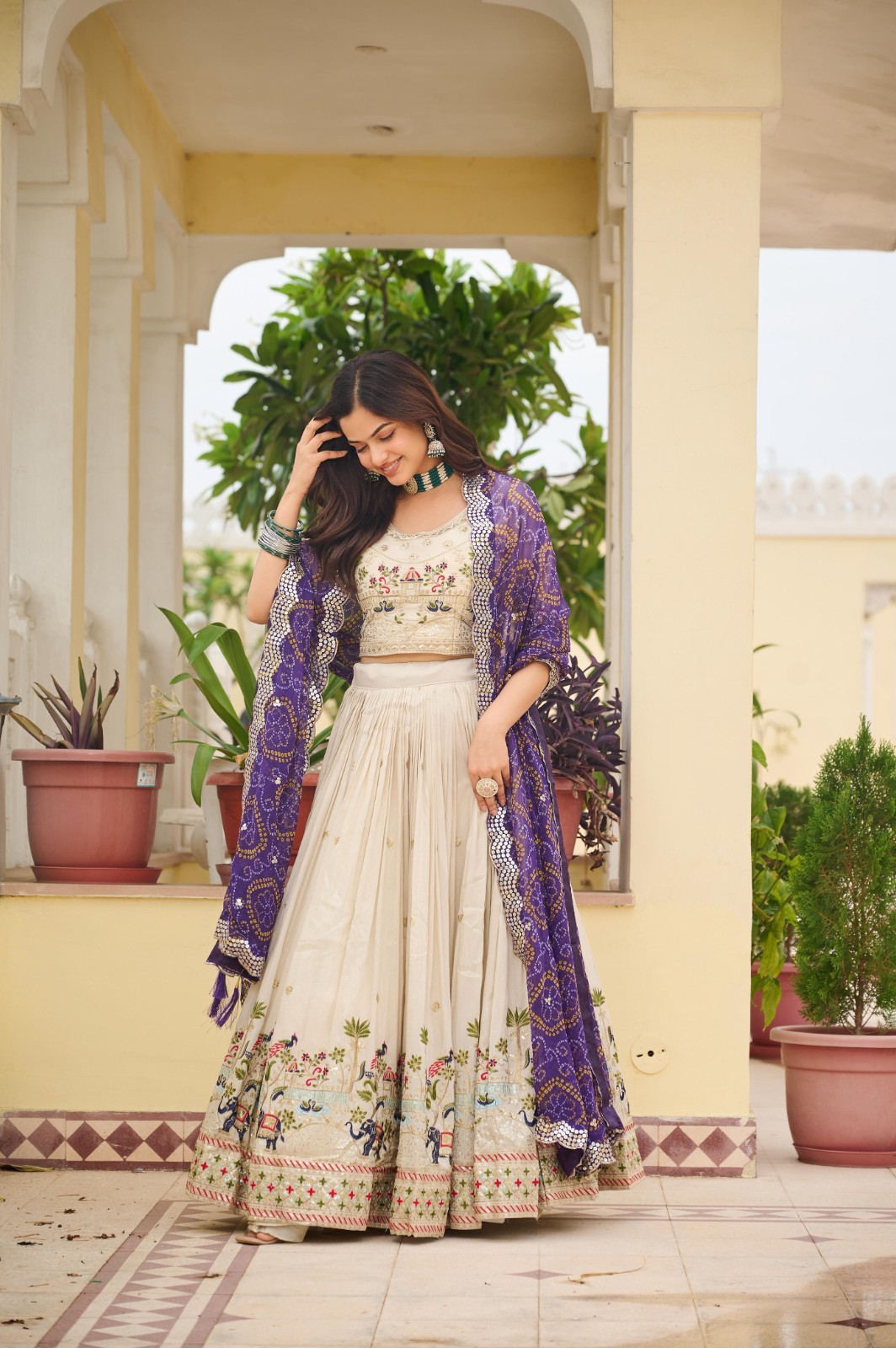 Indian Pakistani Designer Wedding Lehenga Choli Embroidered Festive Party Wear