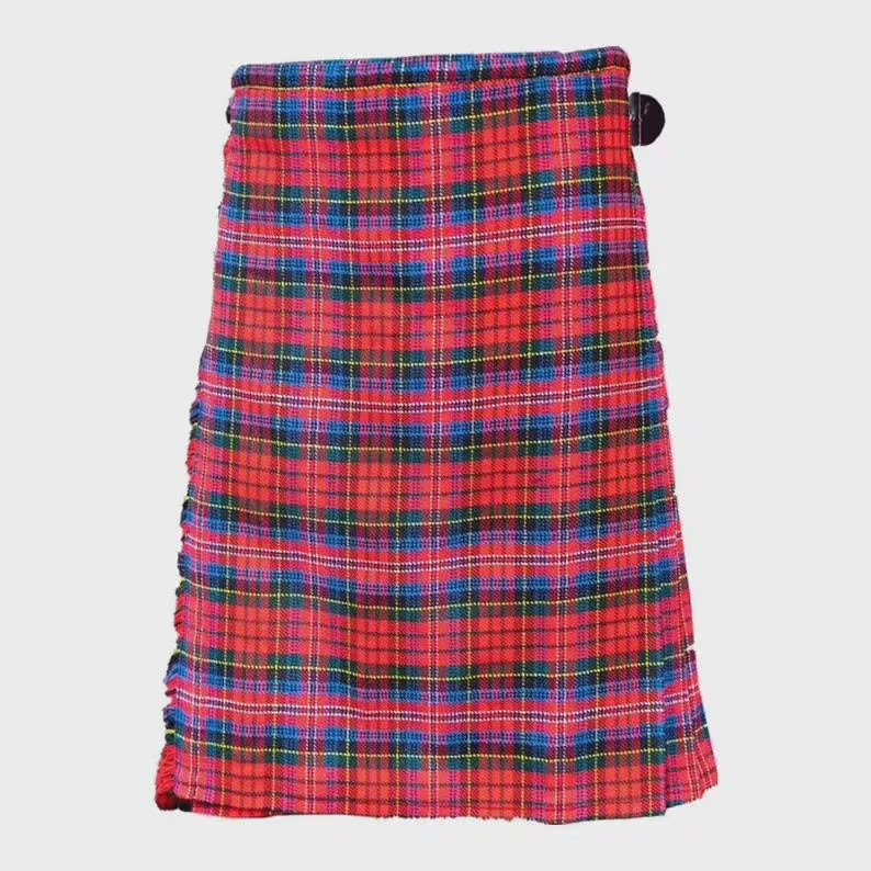Scottish Traditional Handmade MacPherson kilt for men Handmade Custom Size