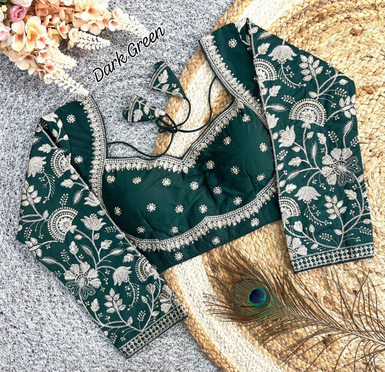 Saree Blouse Readymade Designer Sari Choli Indian Party Wear Bollywood Dress Top