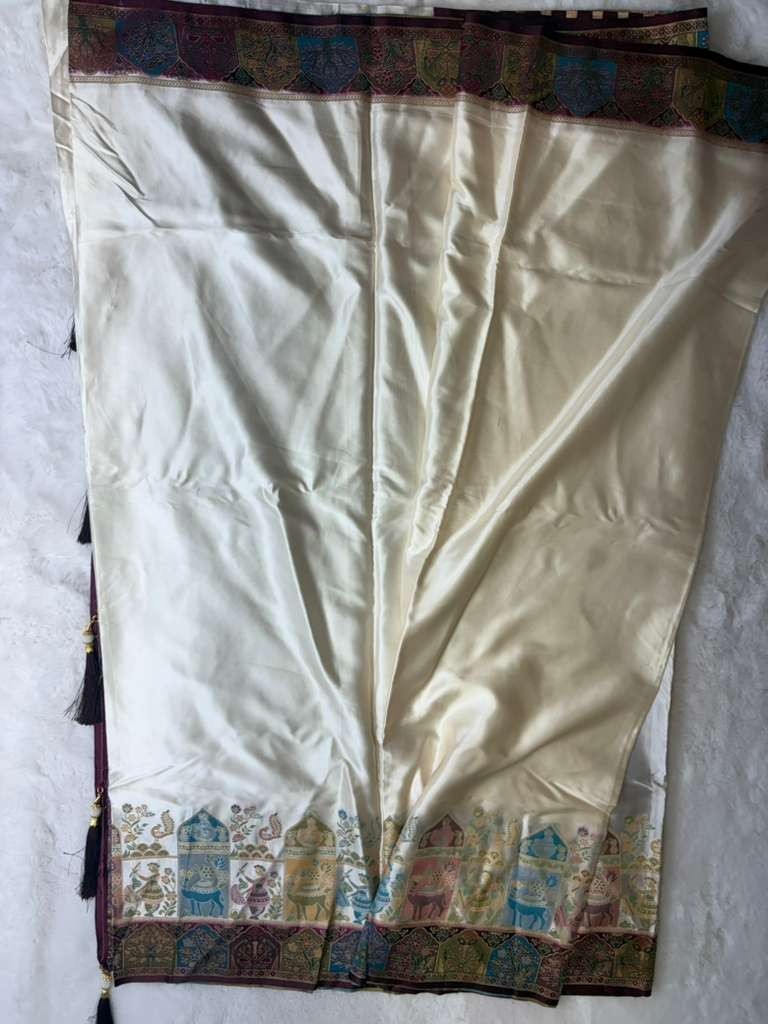 Karni Silk Saree with Elegant Digital Print