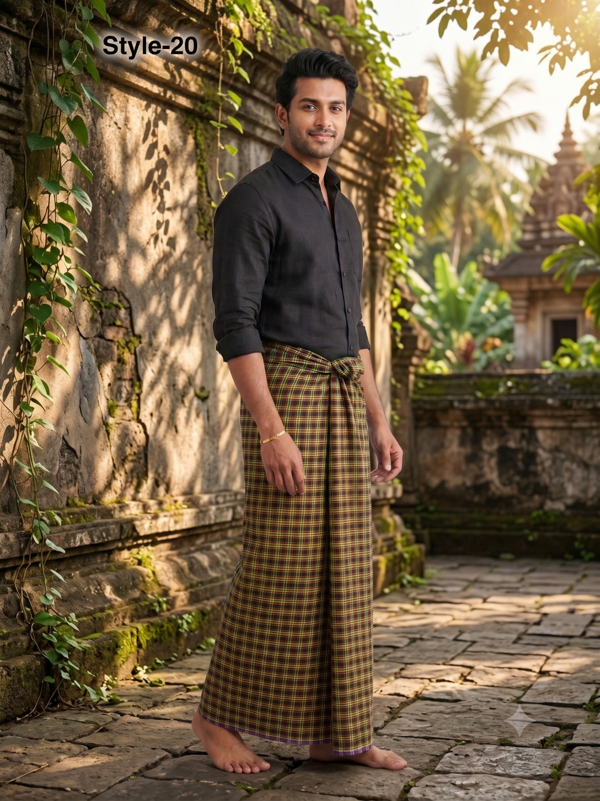 Handmade Burmese Longyi Traditional Myanmar Sarong & Dress Pants, Multiple Color