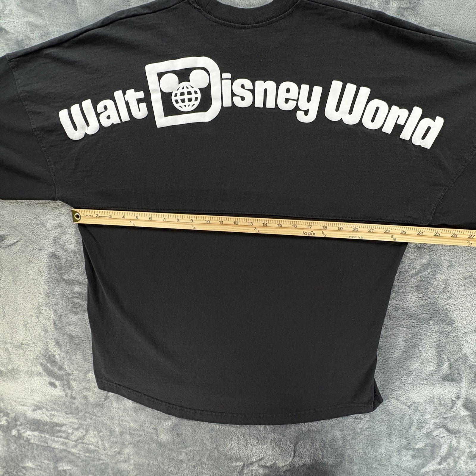 Spirit Jersey Walt Disney World Est. 1971 Black Long Sleeve T Shirt Women M