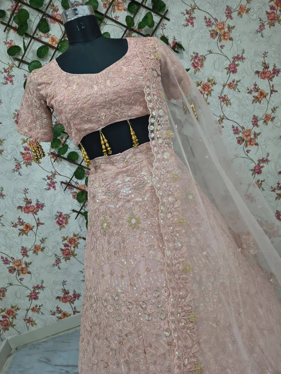 Party Lehenga Choli Indian Designer Bollywood Lehnga Wedding Ethnic Bridal eid