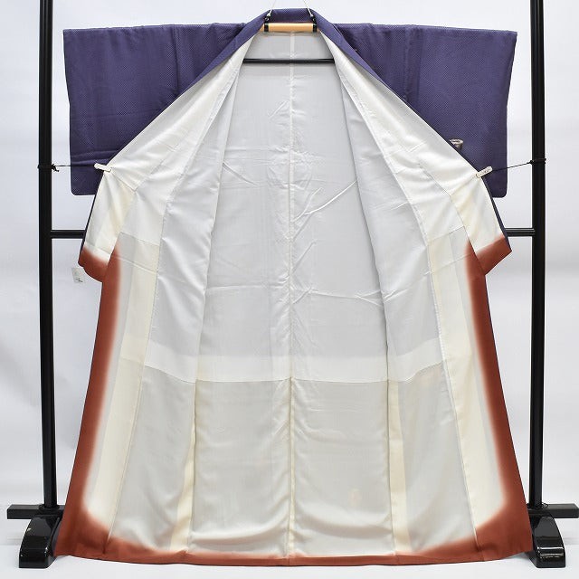 Vintage Japanese Kimono | Houmongi | Purple Silk | Vessel | rr1576b