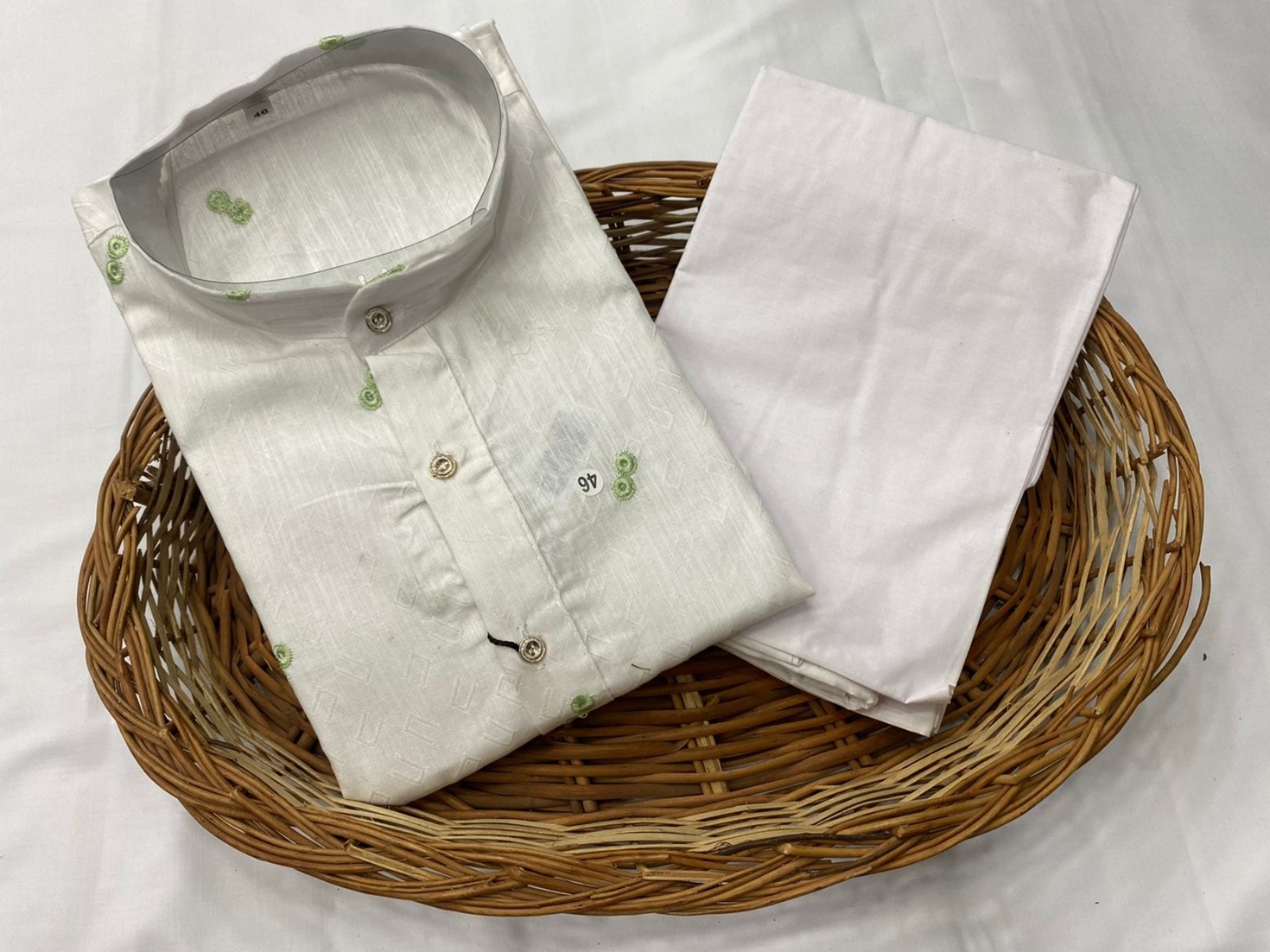 Men’s Traditional Kurta Pajama Set Embroidery Wedding Festive Wear Multi Colours