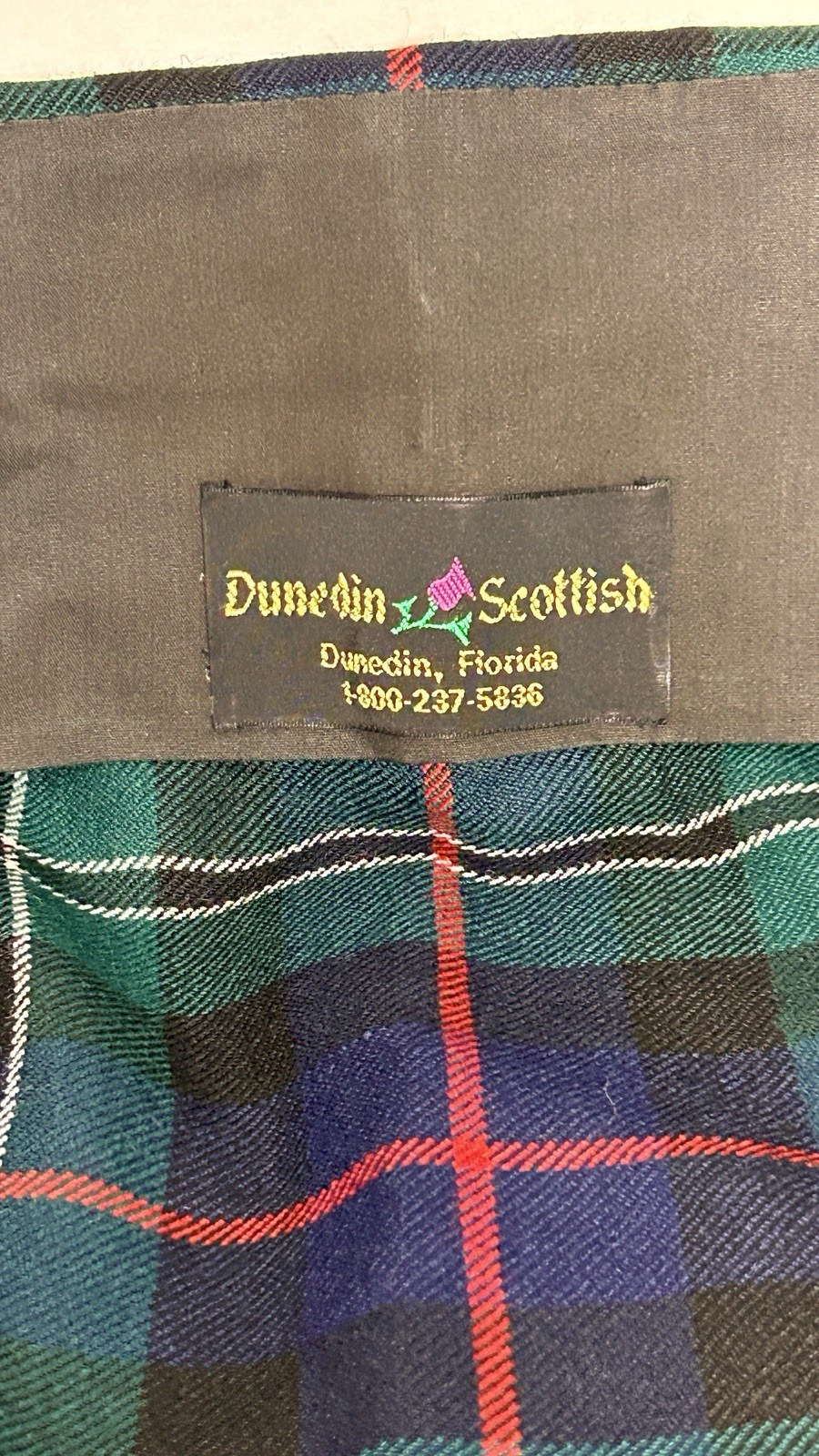 Authentic Hand Stitched Rose Clan Hunting Tartan Kilt 32-36 Dunedin Scottish