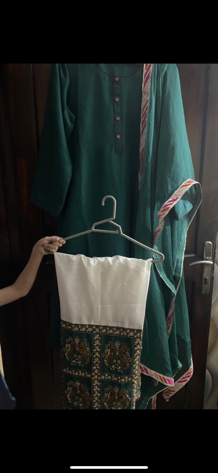 Hussain Rehar Custom Made Sana Safinaz Asim Jofa Silk SALWAR KAMEEZ MARIA B