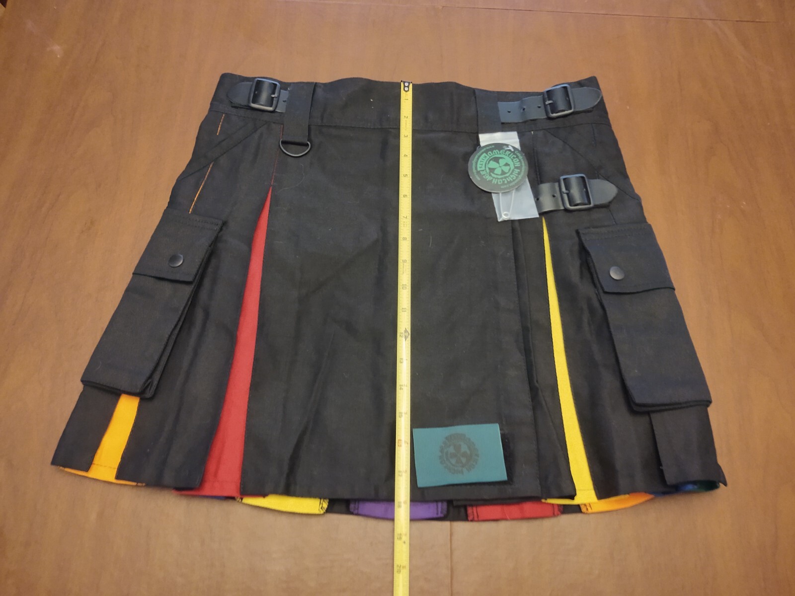 American Highlander Women’s 34 Scottish Kilt Kilts Rainbow Multi Color Brand New