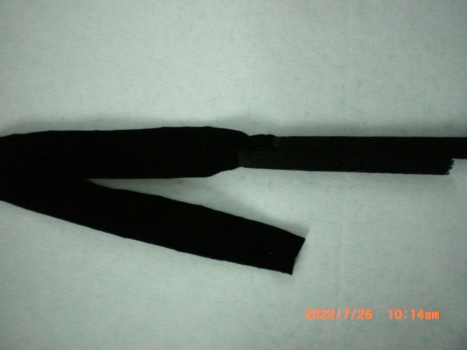 Gourd Dance Sash Black with 14″ Black Fringe