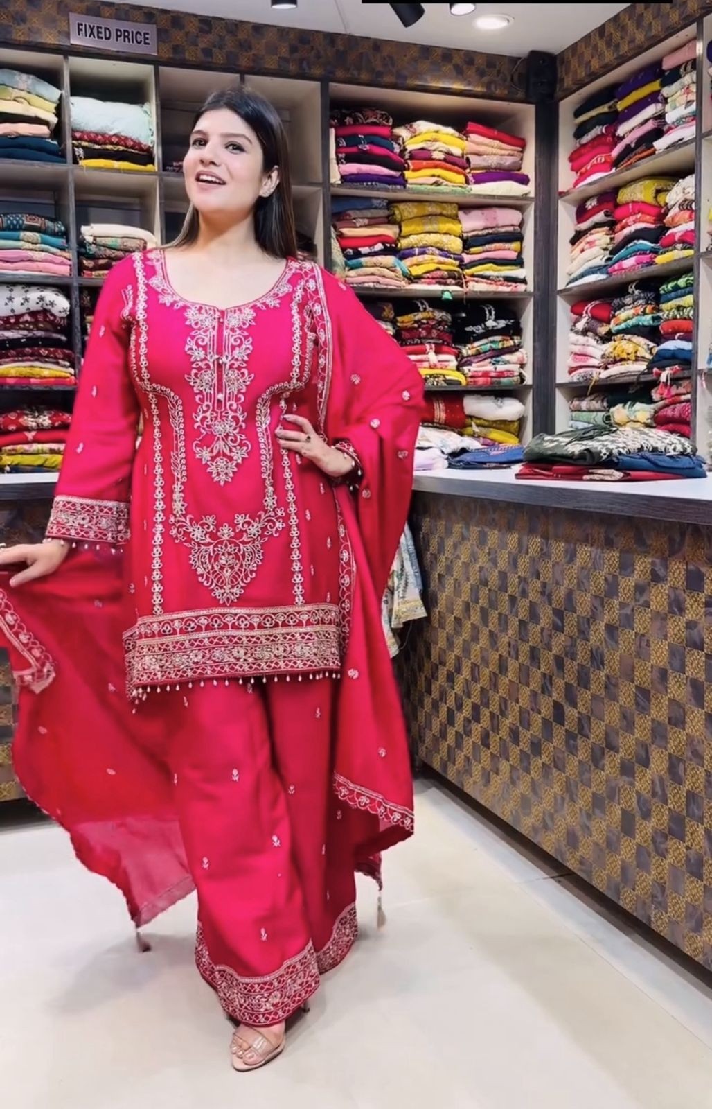 Designer Indian Wedding Dress Pakistani Bollywood Top Salwar New Party Wear