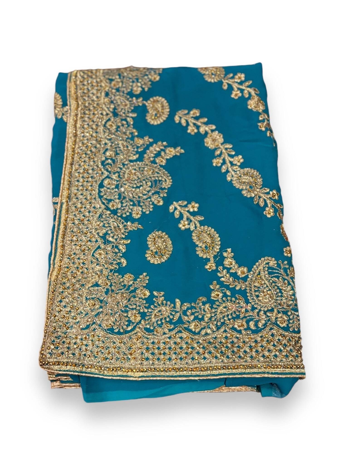 Traditional Designer Saree with Ready Blouse – 015