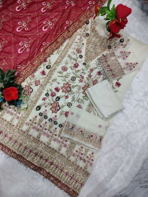 SALWAR KAMEEZ PAKISTANI INDIAN WEDDING PARTY WEAR DRESS BOLLYWOOD SUIT SHARARA 1