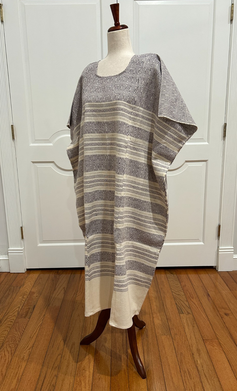 Hand Woven Mexican Huipil Dress. Oaxaca Huipil, handmade Boho, one of a kind.