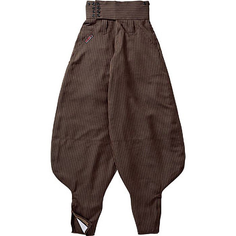 TORAICHI Nikkapokka Pants 4309-435 Tobi Workwear Ninja Style Brown 95cm New