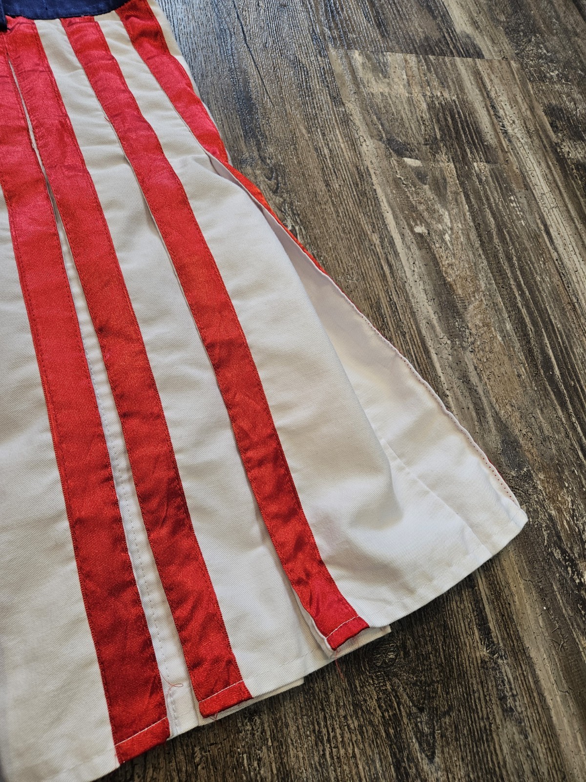 Men’s Got Kilt Stars Stripes Flag Kilt Size 36 Red White Blue