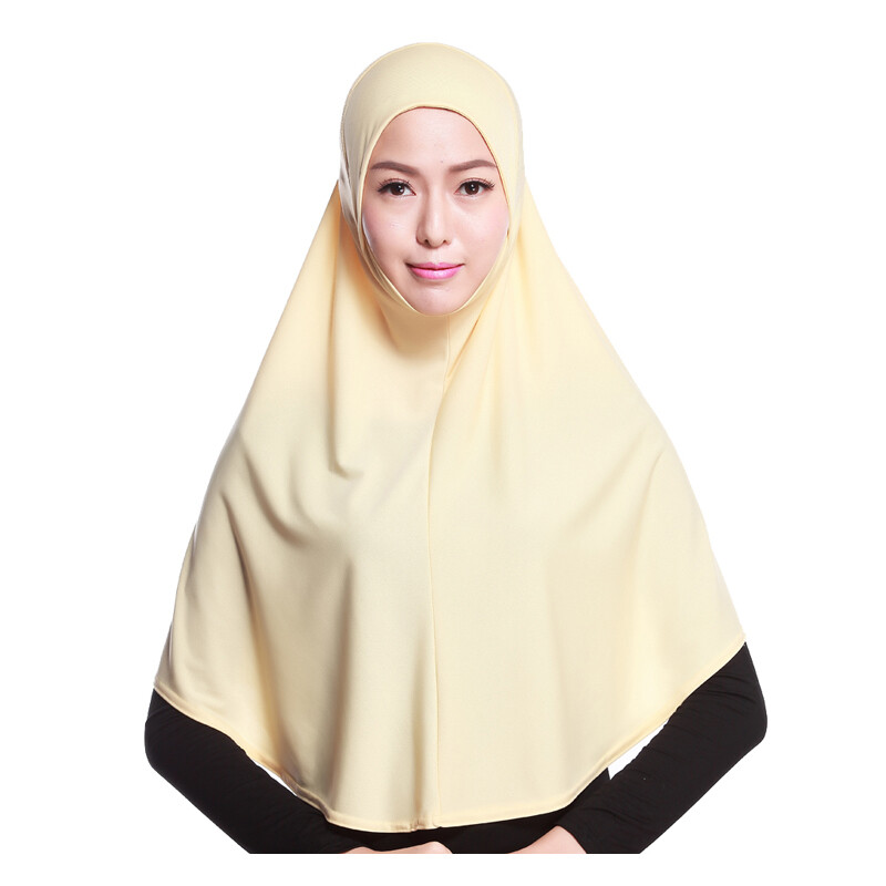 Muslim Women Full Cover Amira Scarf Hijab Islamic Shawls Arab Shayla Wrap Bonnet