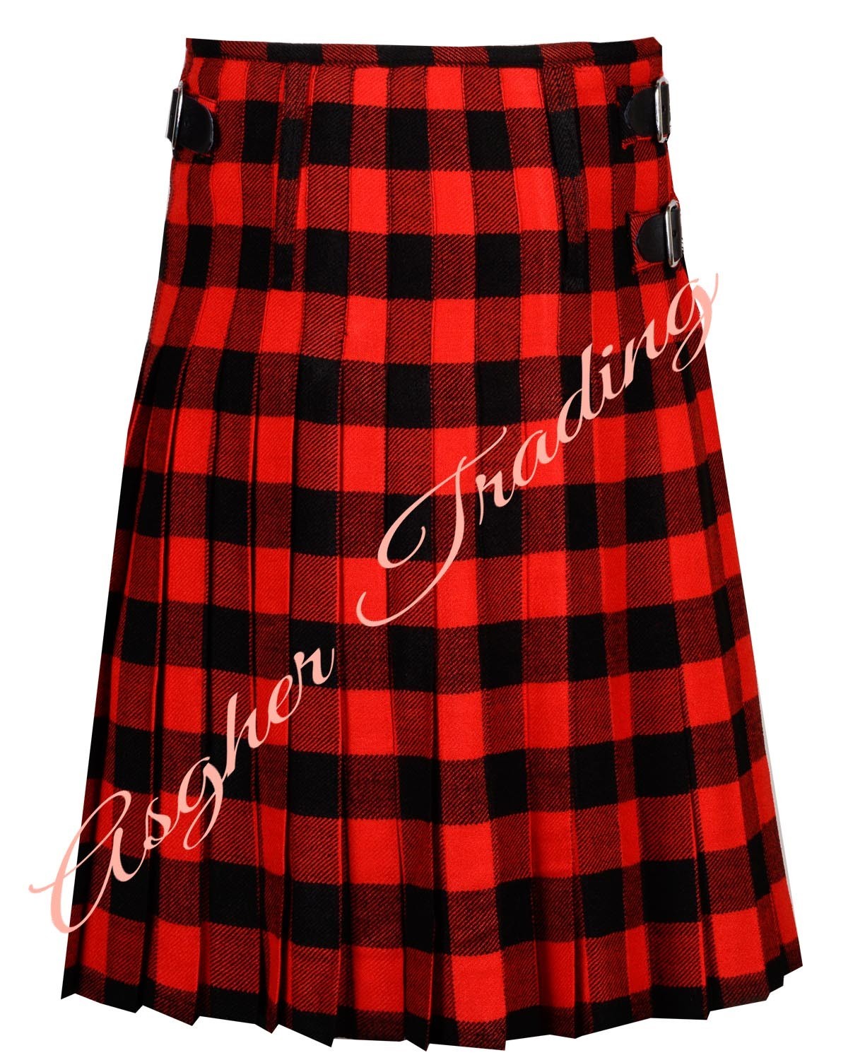 MacGregor Rob Roy Tartan 8 Yard Kilt – Men’s Traditional kilt, Custom Size kilts