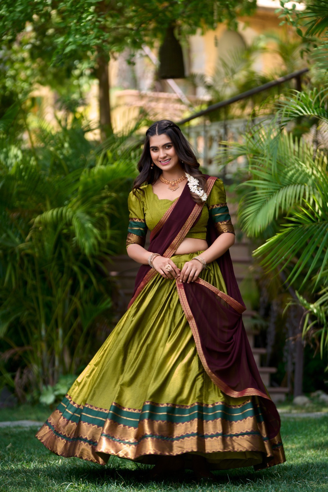 Traditional Lehenga Choli for Women Indian Ethnic Festive Wear with Dupatta