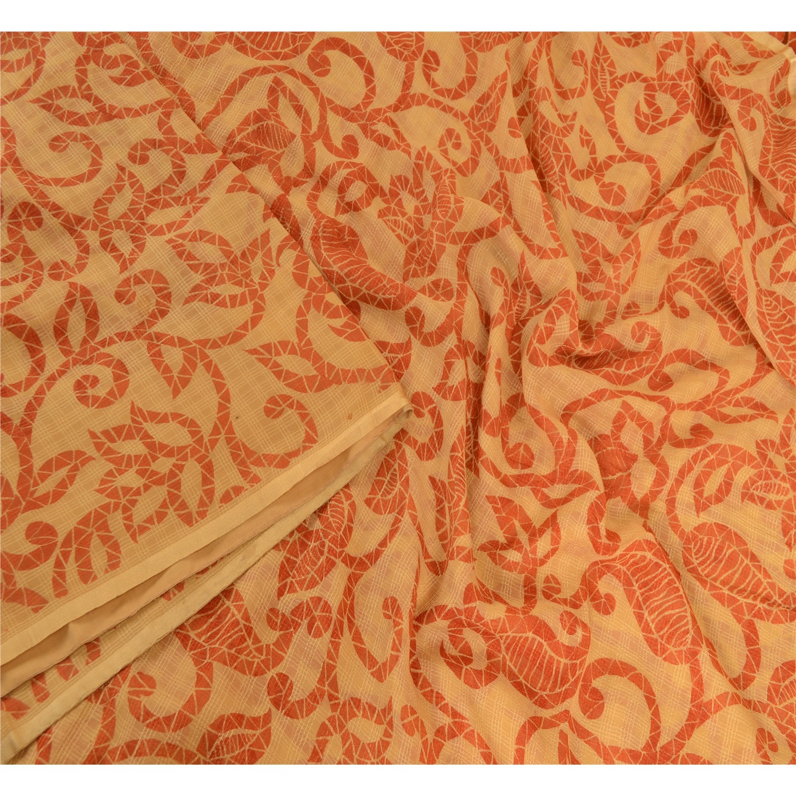 Sanskriti Vintage Sarees Kota Doria Quilting Felting Craft Fabric Pure Silk Sari
