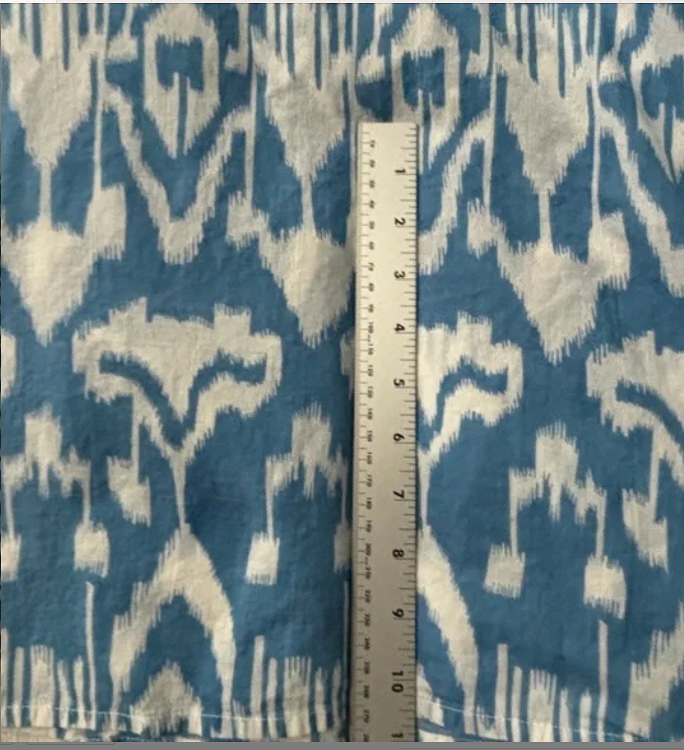 Livro Classic Kurta blue ikat size XL