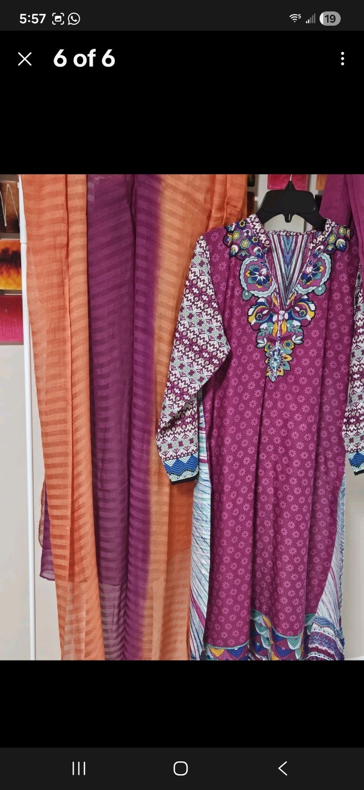 3 Piece Set Indian Pakistani Suit Women’s Size M Pinks