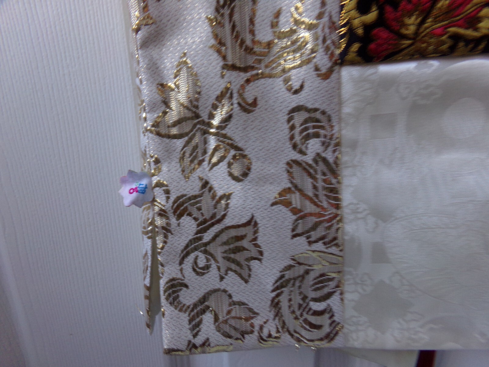 Korean Hanbok Size 3 Toddler Sz 3T Boys Set Traditional Ornate Dress Clothes Hat
