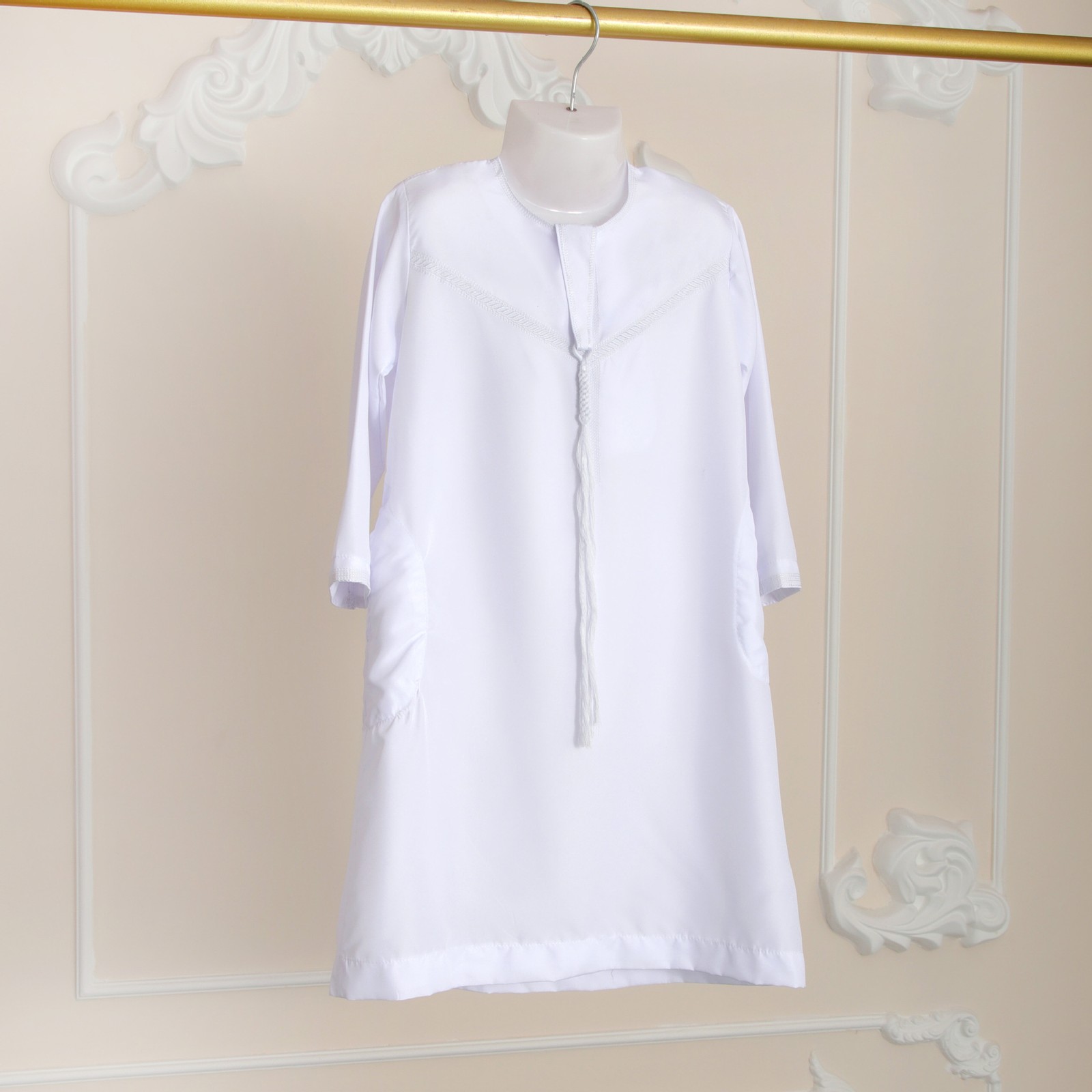 Ramadan Jubba Arab Abaya Boys Kids Kaftan Thobe Thoub Dishdasha Long Robe Dubai
