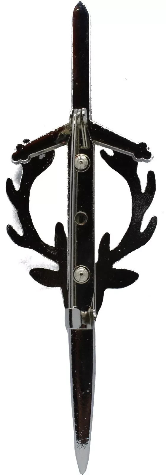 DEURA SDC Brand Stag Head Kilt Pin Scottish Kilt Accessory Sporrans Ki Fly Plaid