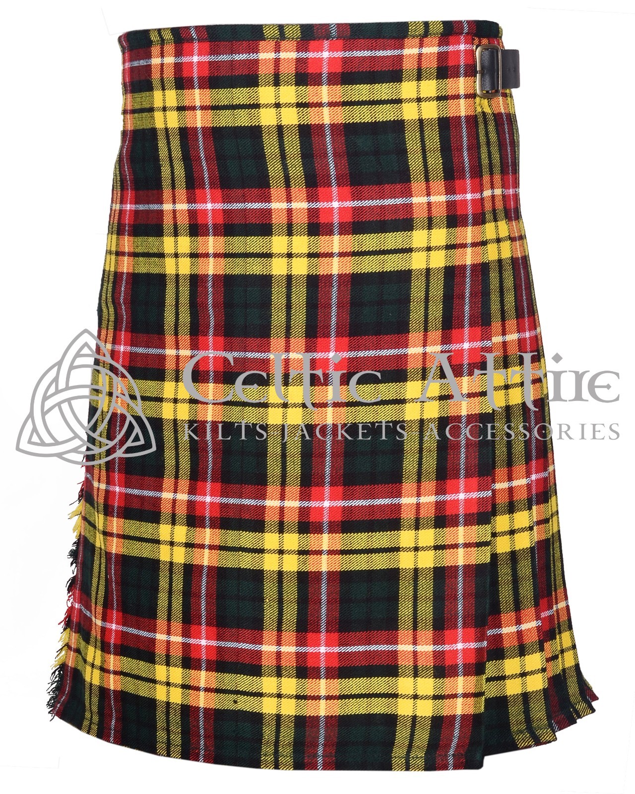 Clan Buchanan Tartan Scottish 8 Yard Kilt – Custom Made By Celtic Attire