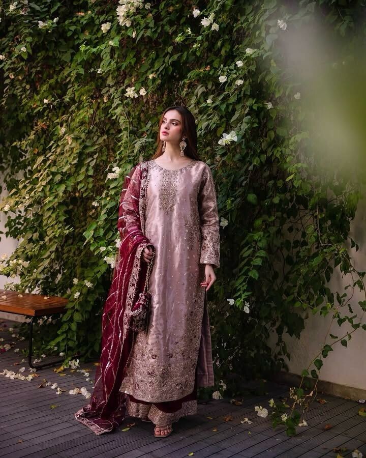 BOLLYWOOD NEW PLAZZO SUIT ETHNIC INDIAN KAMEEZ SALWAR PAKISTANI DESIGNER WEDDING