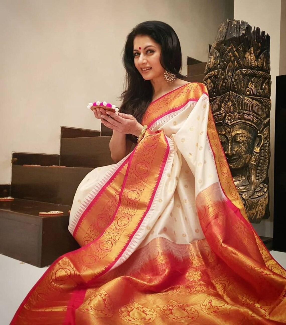 Ethnic Sari Pakistani Designer Wear Bollywood Saree Blouse Women’s Indian Style