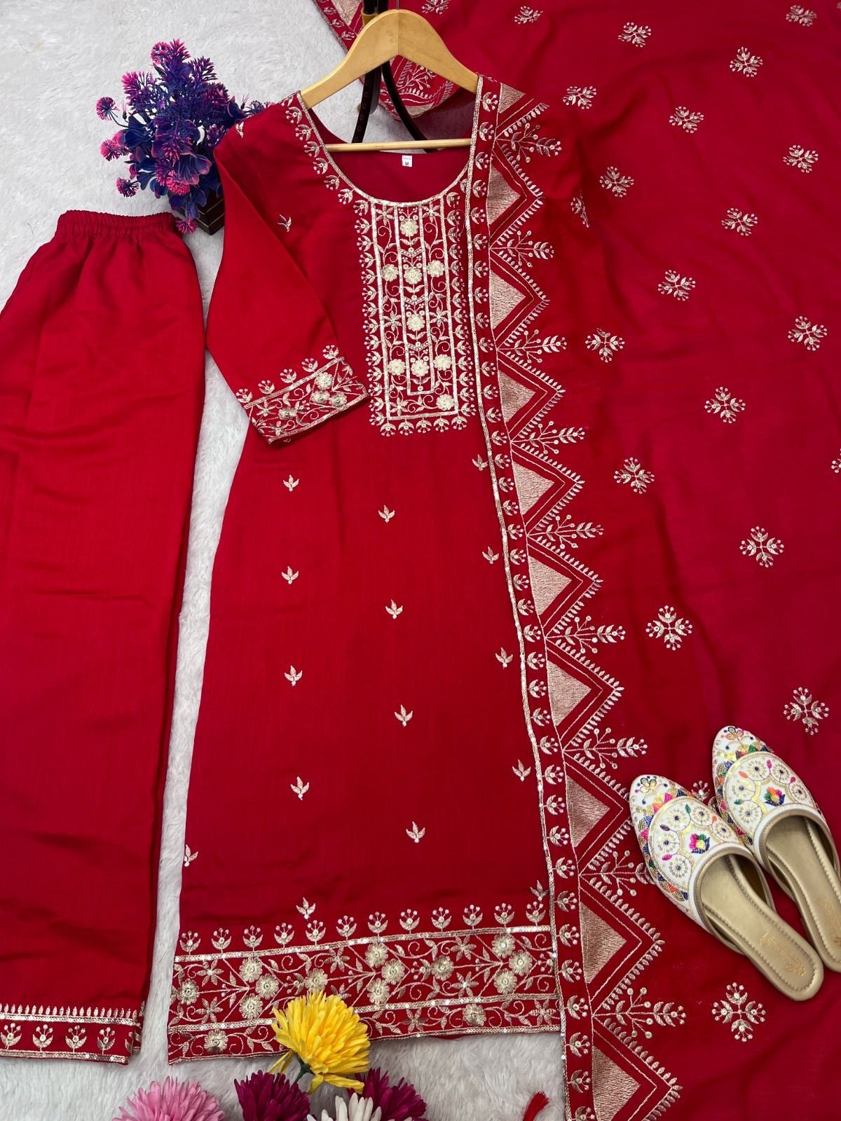 Designer Indian Pakistani top pent Bollywood Dress Party Wear Suit wedding