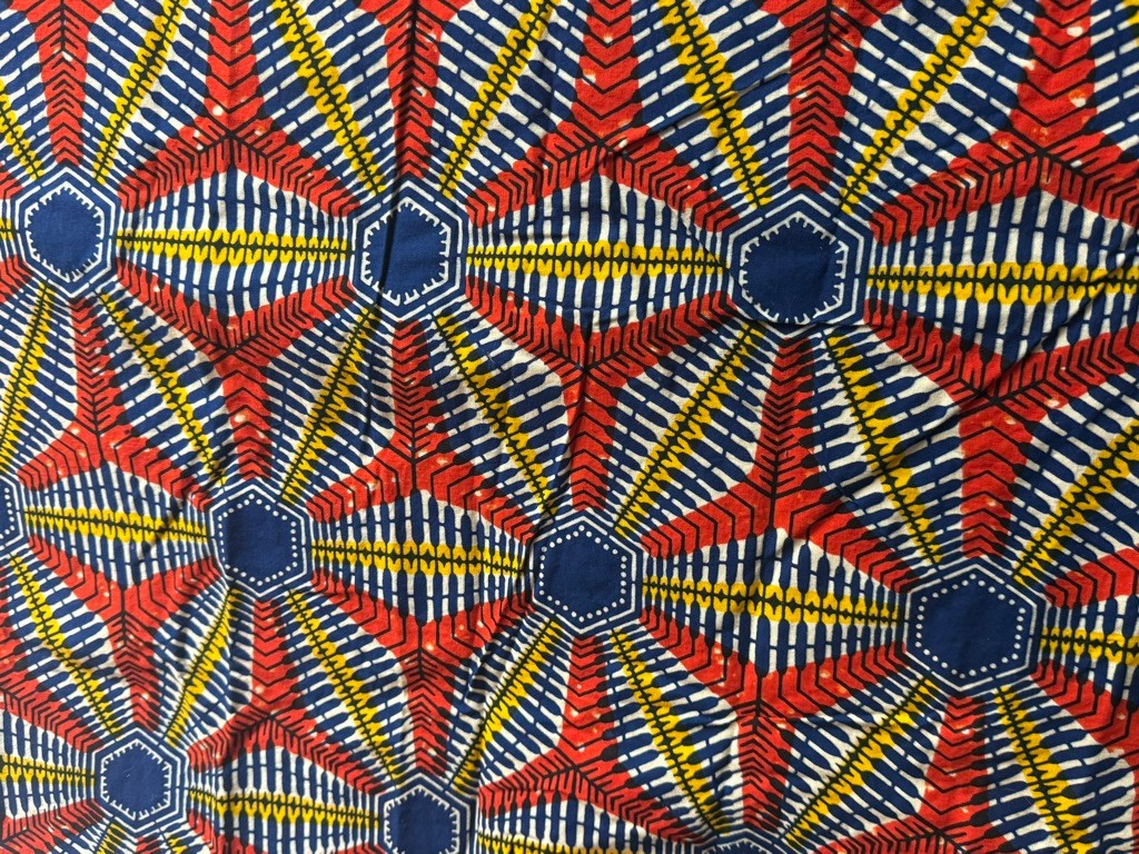 African Ankara Wax Print Lined Rectangular Wrap Dress by HITARGET
