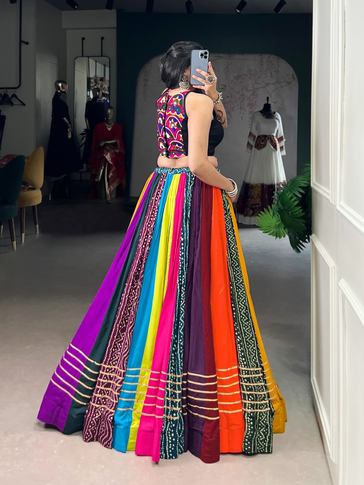 Navratri Special Women’s Lehenga Choli Garba Dandiya Festival Wear