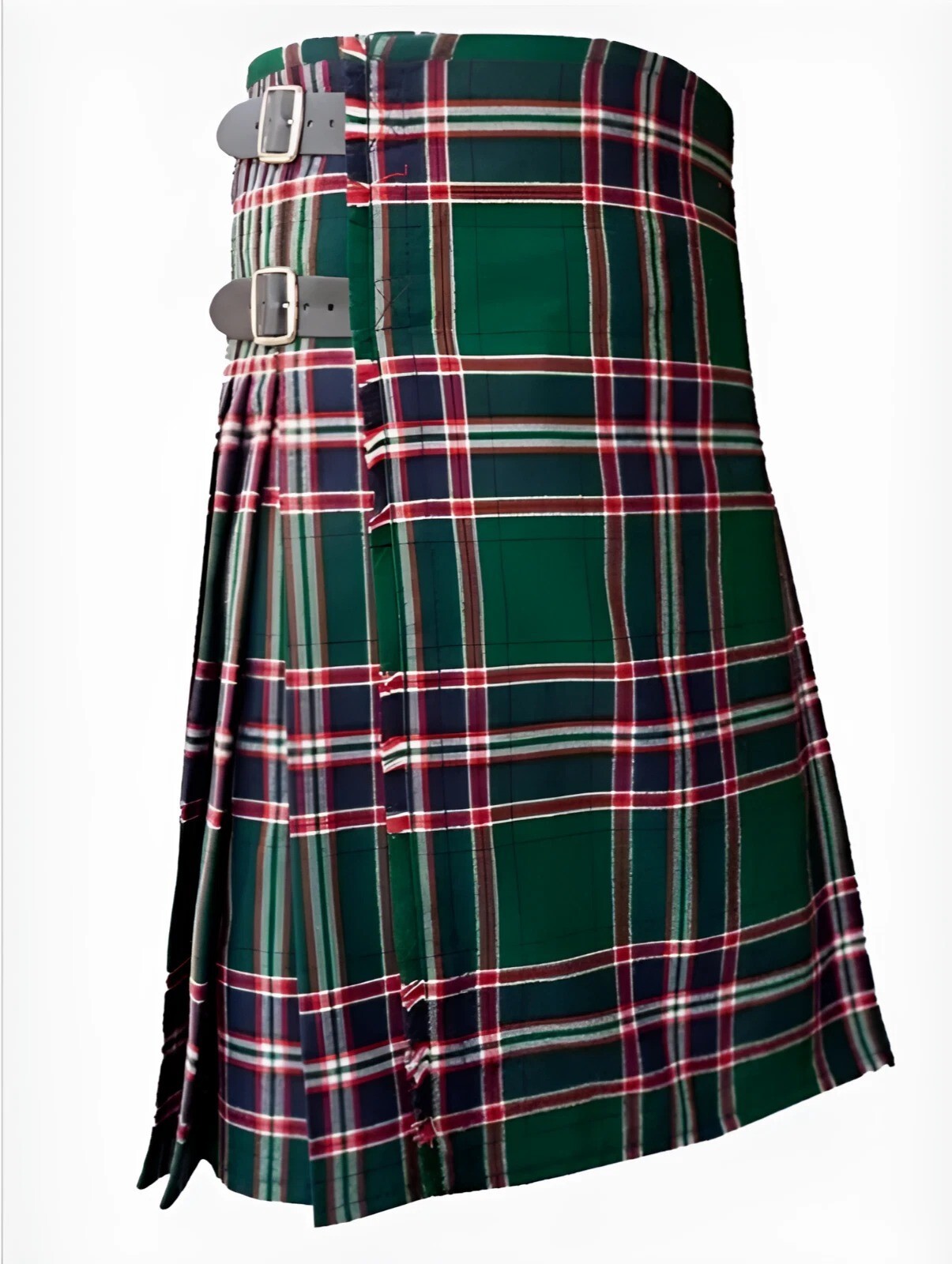Traditional Handmade Macfarlane Hunting Tartan Men’s Scottish Kilt Modern 8 Yard