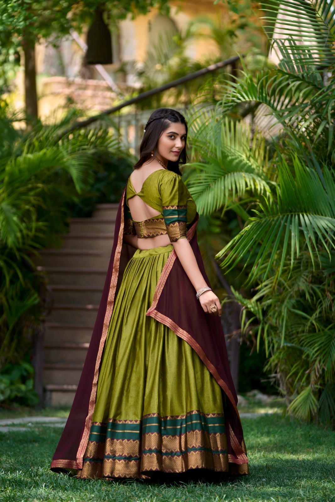 Traditional Lehenga Choli for Women Indian Ethnic Festive Wear with Dupatta