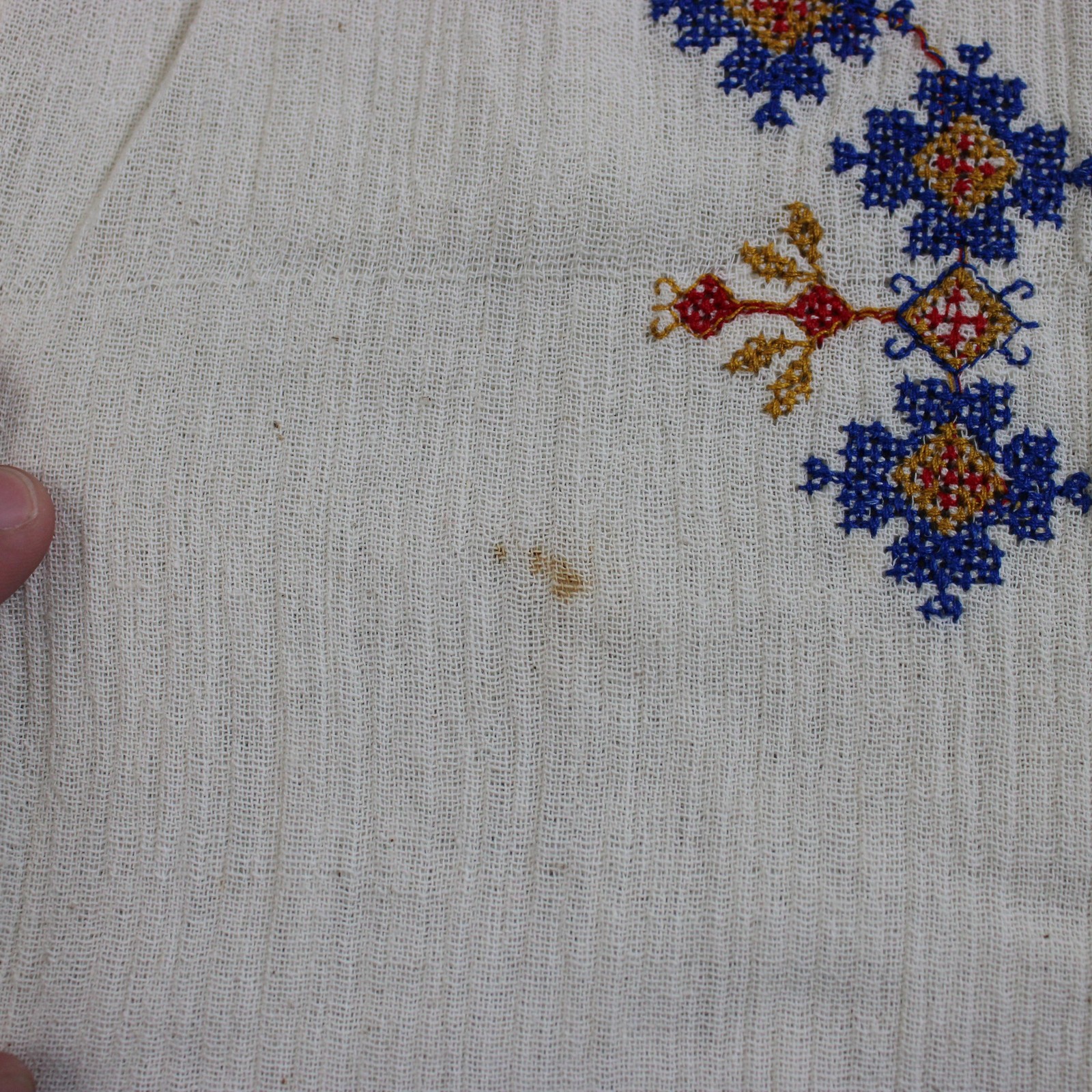 Vintage BETYK Shirt Vest Set Girls 3T/4T Red Greek Embroidered Gauze Folk Greece