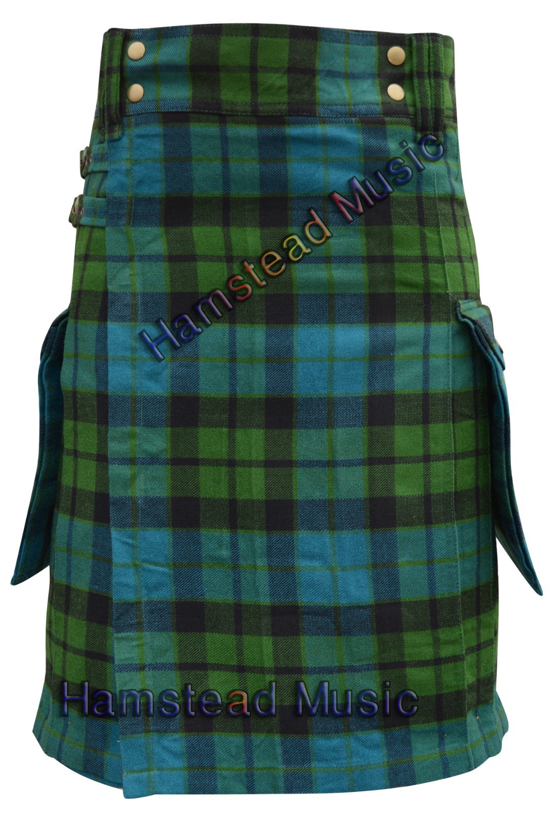 New Ancient Mackay Tartan Highland Utility Pockets Active Men Prime Kilts